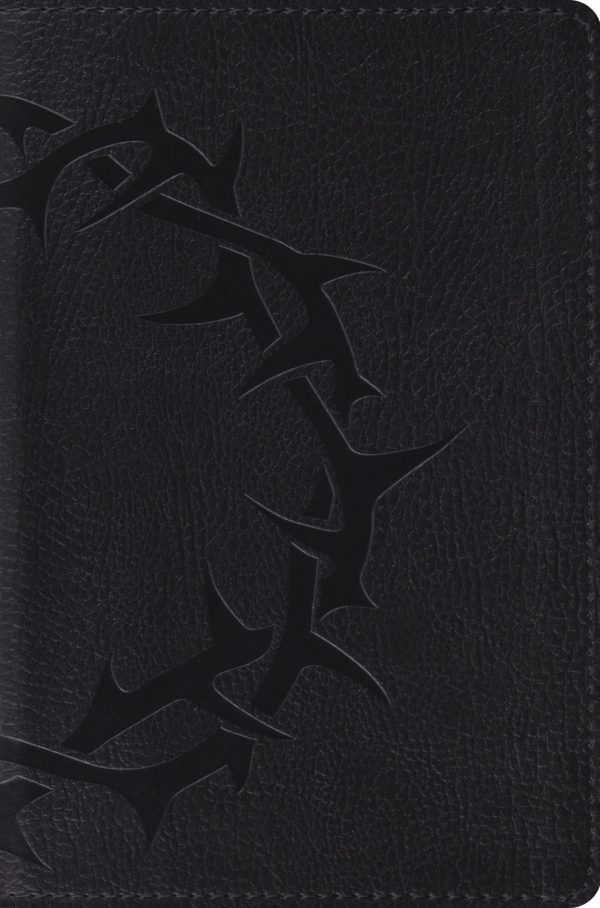 ESV Compact Bible (TruTone, Charcoal, Crown Design) Online now