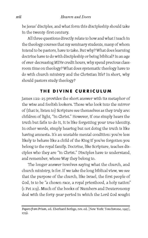 Hearers and Doers: A Pastor s Guide to Making Disciples Through Scripture and Doctrine Supply - Image 3