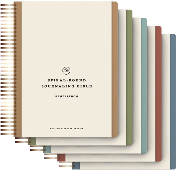 ESV Spiral-Bound Journaling Bible, Five-Volume Set (Hardcover) Online Hot Sale