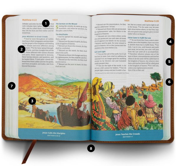 ESV Children s Bible (Trutone, Brown, Let the Children Come Design) Cheap - Image 3