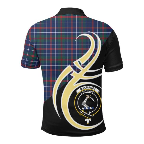 MacHardy Modern Tartan Polo Shirt - Believe In Me Style Online now - Image 2