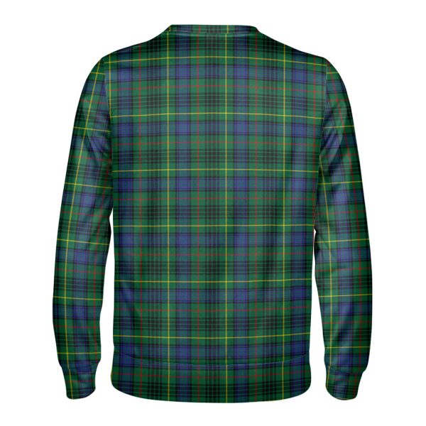 Stewart Hunting Modern Tartan Crest Sweatshirt For Discount - Image 2