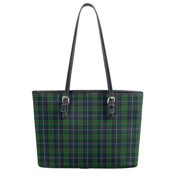 Peebles Tartan Leather Tote Bag For Cheap - Image 2