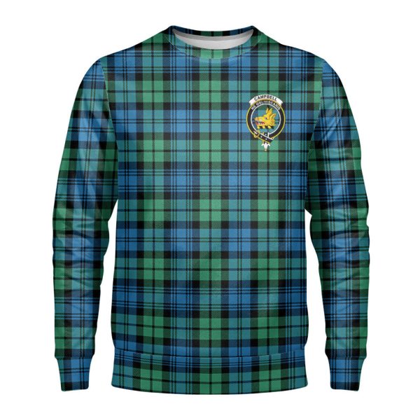 Campbell Ancient 01 Tartan Crest Sweatshirt Online Sale