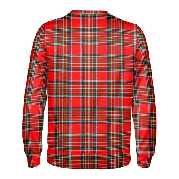 MacBean Tartan Crest Sweatshirt Cheap - Image 2