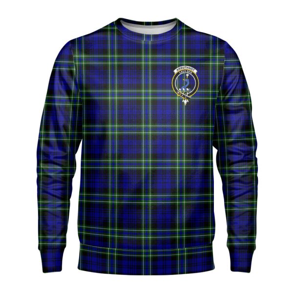 Arbuthnot Modern Tartan Crest Sweatshirt Supply