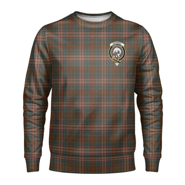 Kennedy Weathered Tartan Crest Sweatshirt For Cheap