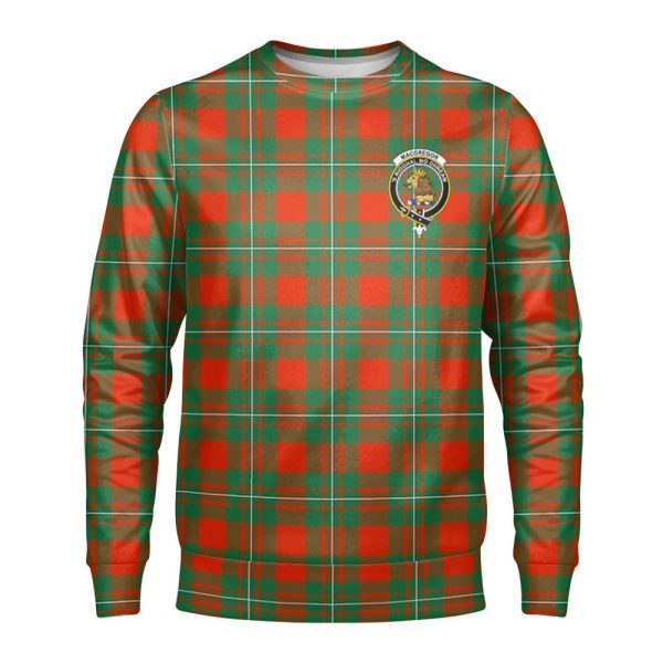MacGregor Ancient Tartan Crest Sweatshirt Cheap