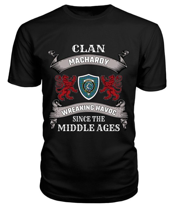 MacHardy Ancient Family Tartan - 2D T-shirt Sale