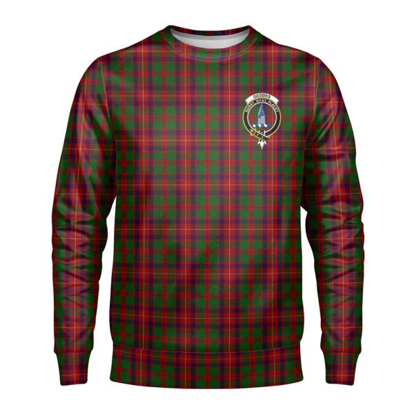 Geddes Tartan Crest Sweatshirt Cheap